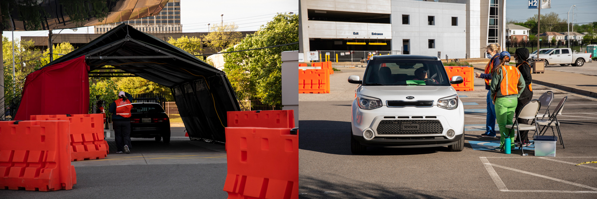 The Memphis VA Medical Center now provides a convenient drive-through lab to help patients get the labwork they need without risking exposure in the hospital.