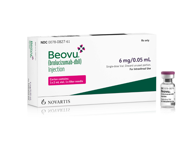 Inflammatory eye conditions are a rare occurrence in patients on brolucizumab, but the risk is still there. Photo: Novartis. 