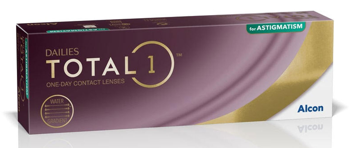 Alcon DailiesTotal1 contact lenses for astigmatism